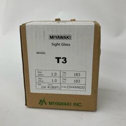 △△ MIYAWAKI ミヤワキ 20mm サイトグラス・トラップテスター T3 Sランク