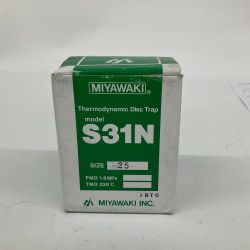 △△ MIYAWAKI  ディスク式スチームトラップ 25ｍｍ ミヤワキ  S31N 2 Sランク