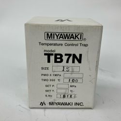 △△ MIYAWAKI ミヤワキ スチームトラップ size15 TB7N 3 Sランク