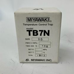 △△ MIYAWAKI ミヤワキ スチームトラップ size15 TB7N 5 Sランク