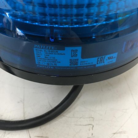   PATLITE 表示灯  SL15-M2JN-B ブルー