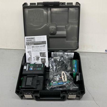  HiKOKI ハイコーキ インパクトドライバ  充電器・充電池2個・ケース付 コードレス式 36v JN502688 WH36DD2XHBZ ブラック