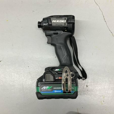  HiKOKI ハイコーキ インパクトドライバ  充電器・充電池2個・ケース付 コードレス式 36v JN502688 WH36DD2XHBZ ブラック