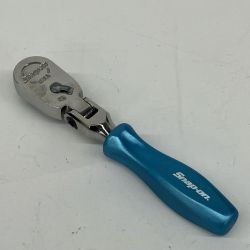△△ Snap-on スナップオン 3/8 フレックスショートラチェット FHKFD80A  9.5mm スタビー FHKFD80A Aランク