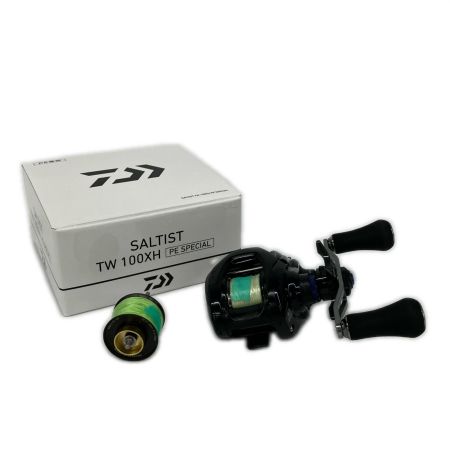  DAIWA ダイワ ベイトリール 23ソルティスト TW 100XH PEスペシャル 替スプール付 00631034