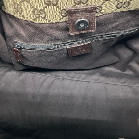  GUCCI グッチ GGキャンバス トートバッグ  115015 ブラウン