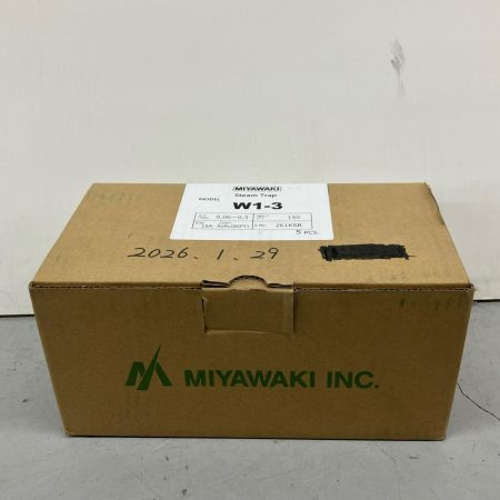  miyawaki ミヤワキ スチームトラップ 15mm×5個入 W1-3