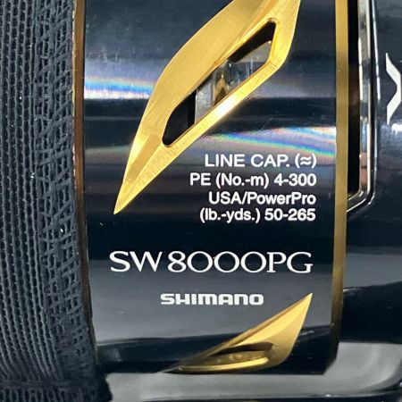  SHIMANO シマノ リール 19ステラ SW8000PG 03966