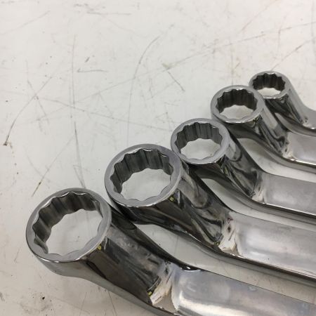  Snap-on スナップオン 60°オフセットメガネレンチ　両口メガネレンチ　5本セット XOM1011〜XOM1719