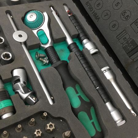  Wera スピードラチェット1/4"" セット Wera 8100 SA 2