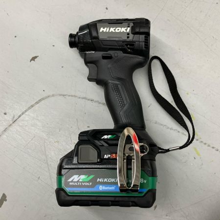  HiKOKI ハイコーキ インパクトドライバ 充電器・充電池2個・ケース付 36v 2.5Ah JN502690 WH36DD ブラック