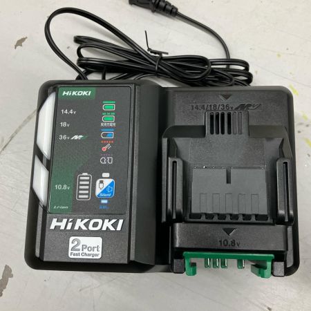  HiKOKI ハイコーキ インパクトドライバ 充電器・充電池2個・ケース付 36v 2.5Ah JN502690 WH36DD ブラック