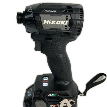  HiKOKI ハイコーキ インパクトドライバ WH36DD 2XHRSZ ストロングブラック 充電器・充電池2個・ケース付 