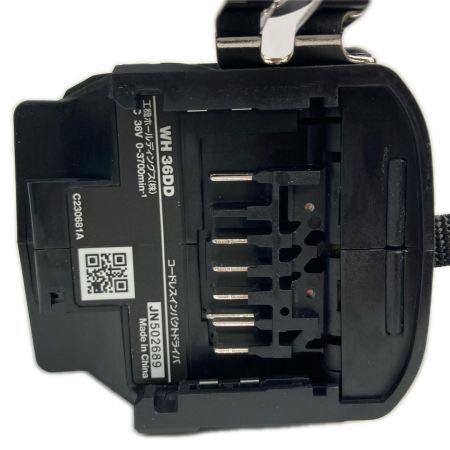  HiKOKI ハイコーキ インパクトドライバ WH36DD 2XHRSZ ストロングブラック 充電器・充電池2個・ケース付 