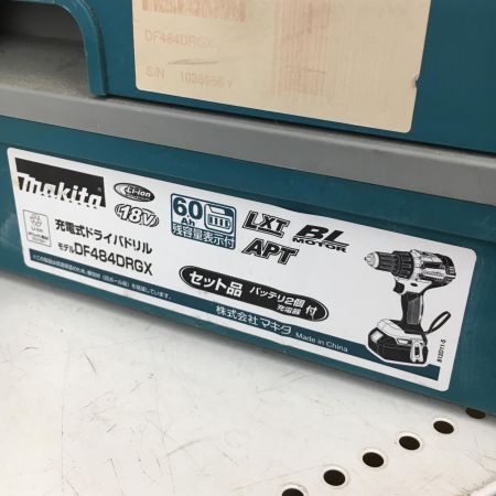  MAKITA マキタ 18V 充電式ドライバドリル　 充電器・充電池1個・ケース付 DF484D