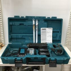 △△ MAKITA マキタ 18V充電式レシプロソー　充電器・充電池2個・ケース付  JR187D ベース欠品 Cランク