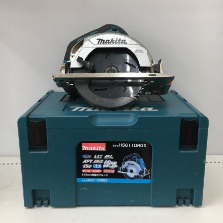  MAKITA マキタ 18V 165mm 充電式マルノコ　充電器・充電池2個・ケース付  HS611D