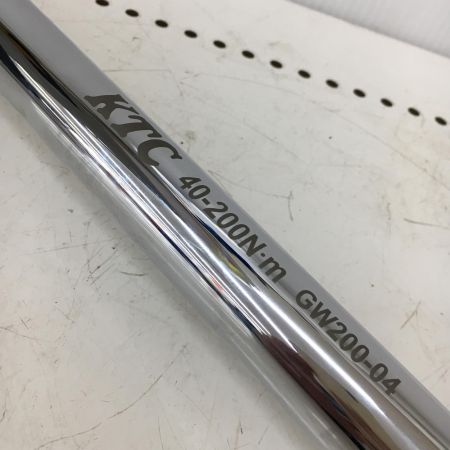  KTC ケーティーシー 12.7sq. プレセット型 トルクレンチ 40-200N・m GW200-04