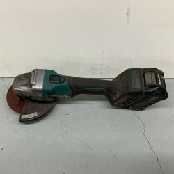 △△ MAKITA マキタ ディスクグラインダー 充電池1個付 コードレス式 150mm 40v GA033G ブルー Cランク
