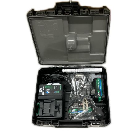  HiKOKI ハイコーキ インパクトドライバ ブラック充電器・充電池2個・ケース付 36v 2.5Ah J1606285 T2603 2512AB WH36DD ブラック