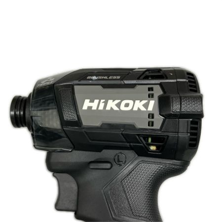  HiKOKI ハイコーキ インパクトドライバ ブラック充電器・充電池2個・ケース付 36v 2.5Ah J1606285 T2603 2512AB WH36DD ブラック