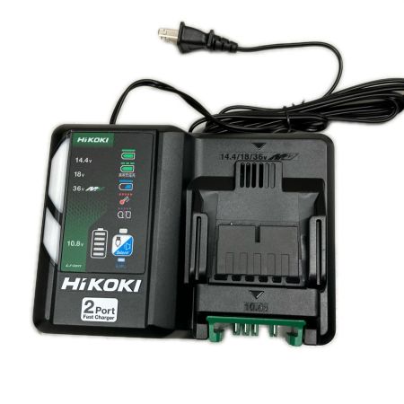  HiKOKI ハイコーキ インパクトドライバ ブラック充電器・充電池2個・ケース付 36v 2.5Ah J1606285 T2603 2512AB WH36DD ブラック