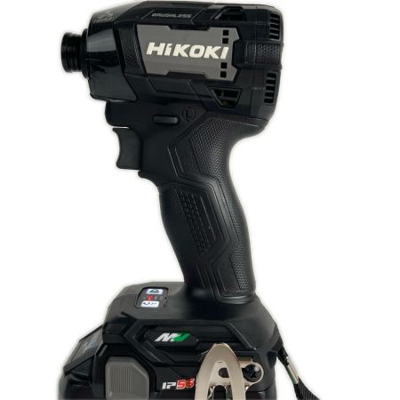  HiKOKI ハイコーキ インパクトドライバ WH36DD 2XHRSZ  ストロングブラック 充電器・充電池2個・ケース付