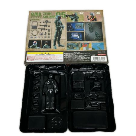   G.M.G. 機動戦士ガンダム ジオン公国軍 04/05 ノーマルスーツ兵士 06シャア・アズナブル セットボックス
