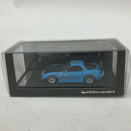 ミニカー 1/43 マツダ RX-7 (FD3S) RE Amemiya Light Blue イグニッション