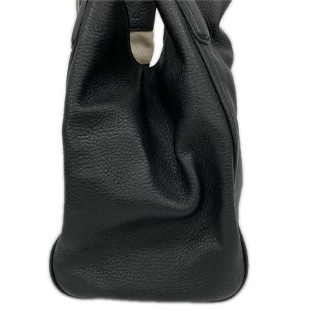  GUCCI グッチ ソーホー インターロッキングG トートバッグ タッセル欠品 282309 ブラック