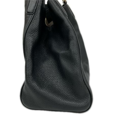  GUCCI グッチ ソーホー インターロッキングG トートバッグ タッセル欠品 282309 ブラック