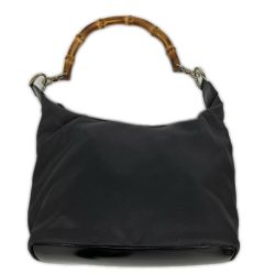 △△ GUCCI グッチ バンブー×ナイロン ワンショルダーバッグ 000・2855・0531・5 Bランク