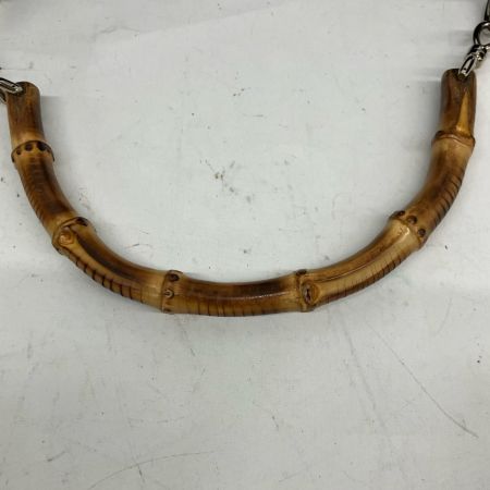  GUCCI グッチ バンブー×ナイロン ワンショルダーバッグ 000・2855・0531・5