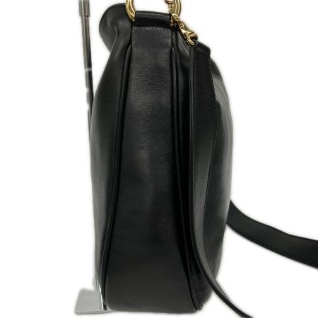  GUCCI グッチ 2wayショルダーバッグ バンブー レザー 001・1638・002113 ブラック