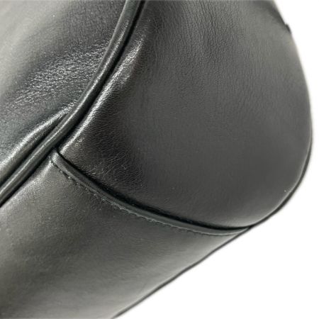  GUCCI グッチ 2wayショルダーバッグ バンブー レザー 001・1638・002113 ブラック