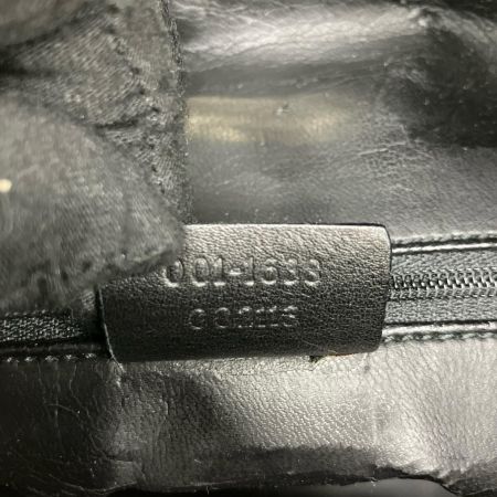  GUCCI グッチ 2wayショルダーバッグ バンブー レザー 001・1638・002113 ブラック