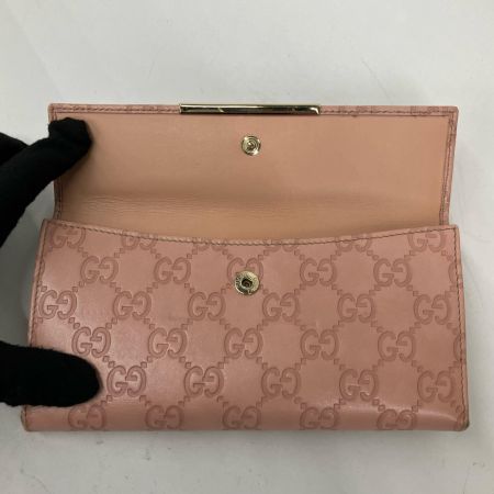 GUCCI グッチ 長財布 グッチシマ  112715･2888 ピンク