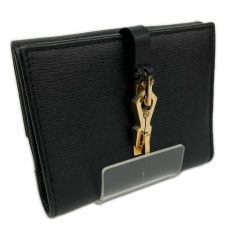 △△ GUCCI グッチ 財布 ジャッキー レザー 035･0959･2168 ブラック Bランク