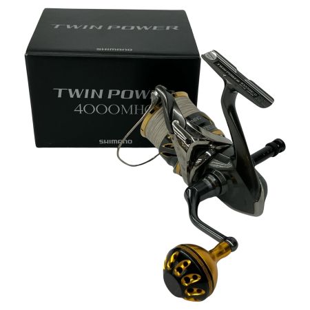  SHIMANO シマノ スピニングリール  20ツインパワー 4000MHG ノブ スタンド GOMEXUS カスタム済 04146