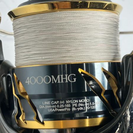  SHIMANO シマノ スピニングリール  20ツインパワー 4000MHG ノブ スタンド GOMEXUS カスタム済 04146