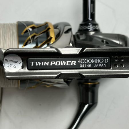  SHIMANO シマノ スピニングリール  20ツインパワー 4000MHG ノブ スタンド GOMEXUS カスタム済 04146