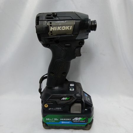 HiKOKI ハイコーキ WH36DD ブラック  充電器・充電池2個・ケース付 36v 2.5Ah J1606259 T2603 2512AB 美品 WH36DD ブラック