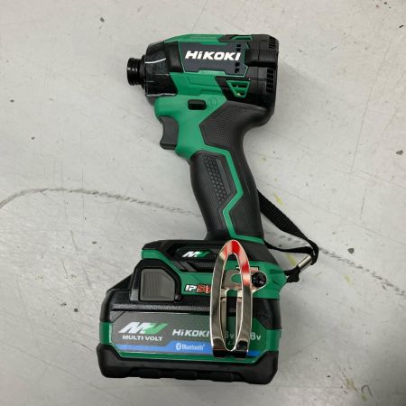 HiKOKI ハイコーキ  インパクトドライバ 充電器・充電池2個・ケース付 コードレス式 36v 2.5Ah JD502345 WH36DD アグレッシブグリーン