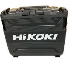 △△ HiKOKI ハイコーキ インパクトドライバ  充電器・充電池2個・ケース付 36v 2.5Ah J1606286 WH36DD ブラック Sランク