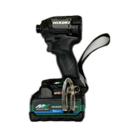  HiKOKI ハイコーキ インパクトドライバ  充電器・充電池2個・ケース付 36v 2.5Ah J1606286 WH36DD ブラック