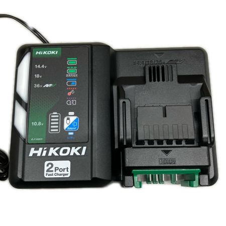  HiKOKI ハイコーキ インパクトドライバ  充電器・充電池2個・ケース付 36v 2.5Ah J1606286 WH36DD ブラック