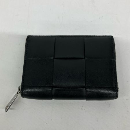 BOTTEGA VENETA ボッテガヴェネタ カセット ファスナー付きコインパース ブラック