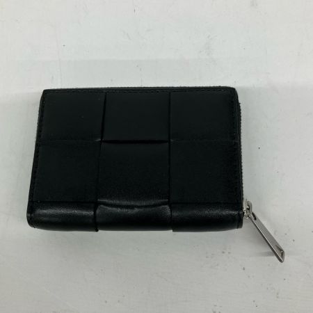 BOTTEGA VENETA ボッテガヴェネタ カセット ファスナー付きコインパース ブラック