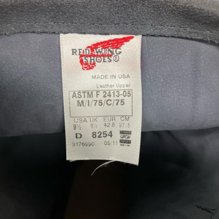 RED WING レッドウィング ブーツ ラフアウト 廃盤 2011年製 9 1/2D 8254 ネイビー