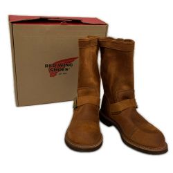 RED WING レッドウィング アイアンスミスブーツ ラフアウト 28cm 8123 ブラウン Aランク